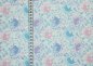 Preview: Baumwolle Webware Camelot Fabrics ENCHANTMENT Elegant Unicorns and flowers white